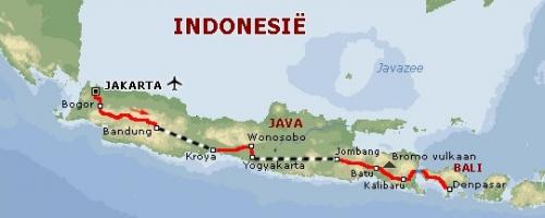 Indonesie route